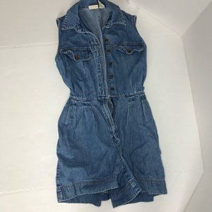 Vintage St. John’s bay denim romper